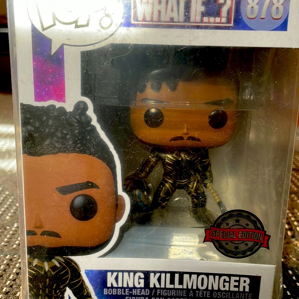 Marvel Funko Pop What If…? King Killmonger Special Edition